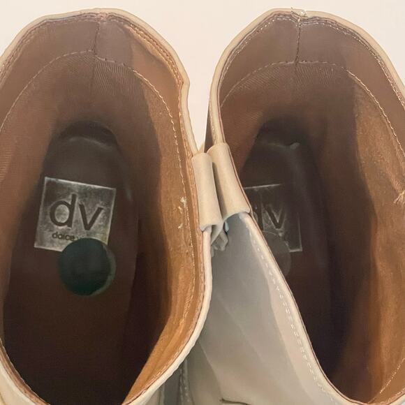 Dolce Vita Koolson Cowboy Western Boots Pull On Stack HeelWomen's Size 8 Tan - Picture 15 of 16